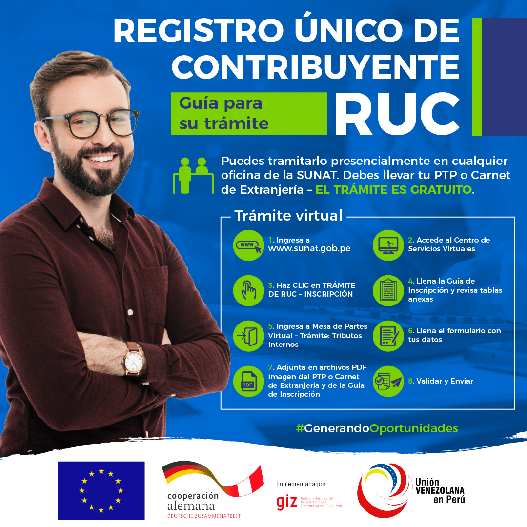 Unión Venezolana en Perú - REGISTRO ÚNICO DE CONTRIBUYENTE – RUC Guía ...