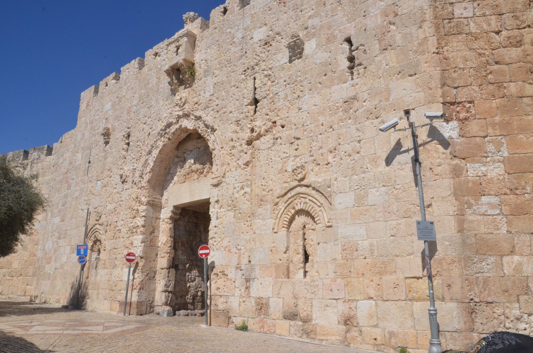 Zion Gate entrance into the Jewish... - The Golden report