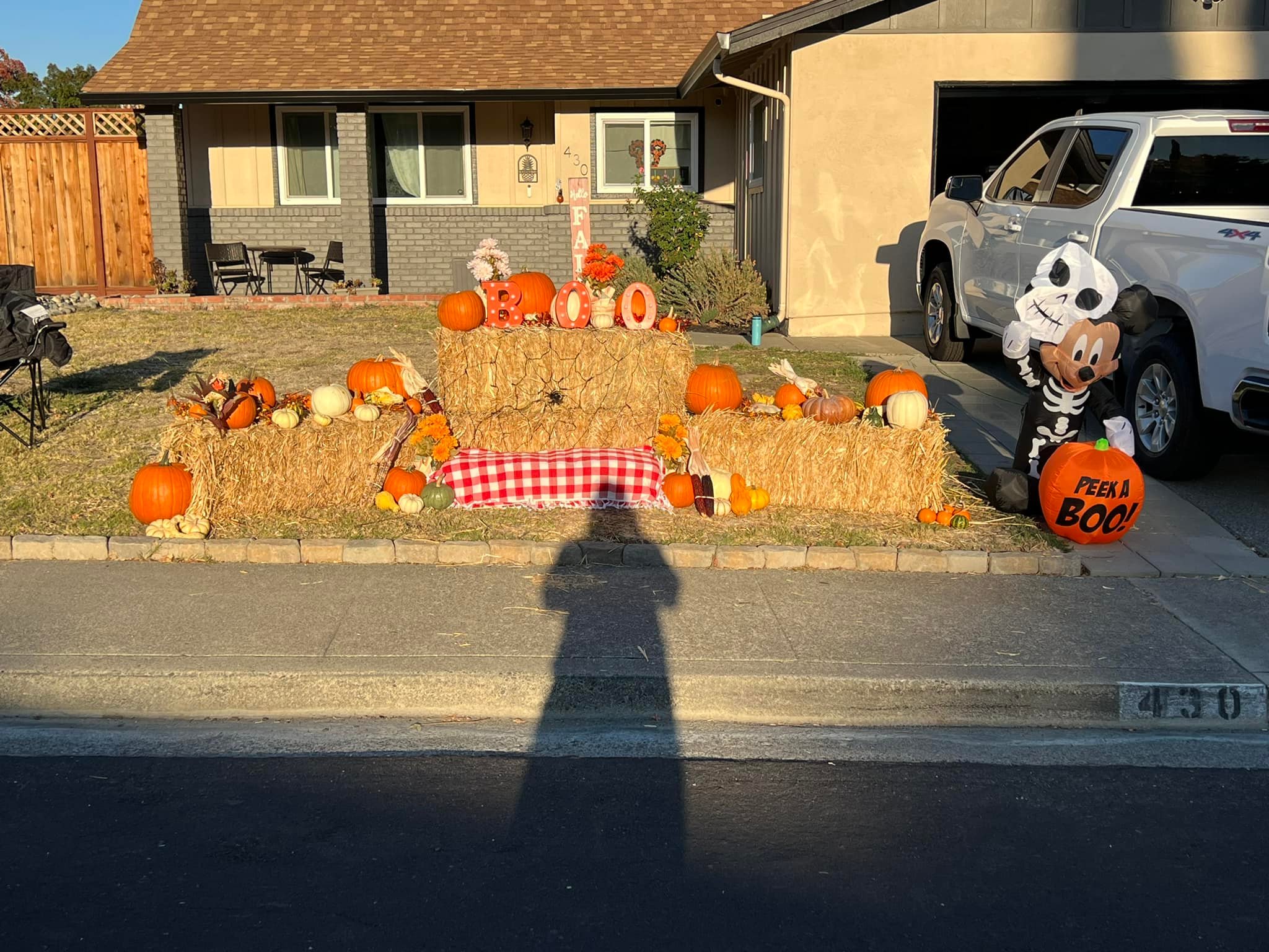 Halloween at a home on the 700 block of Lovers Lane, Vacaville