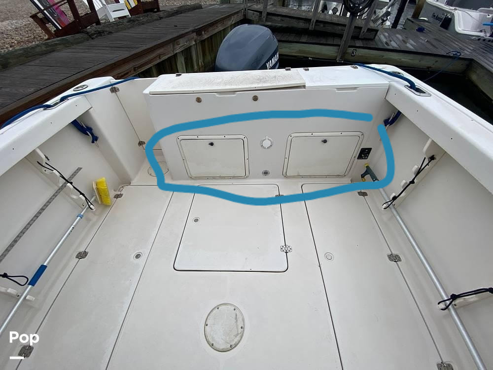 What are the measurements of 1996 Proline 251 walk-around doors?