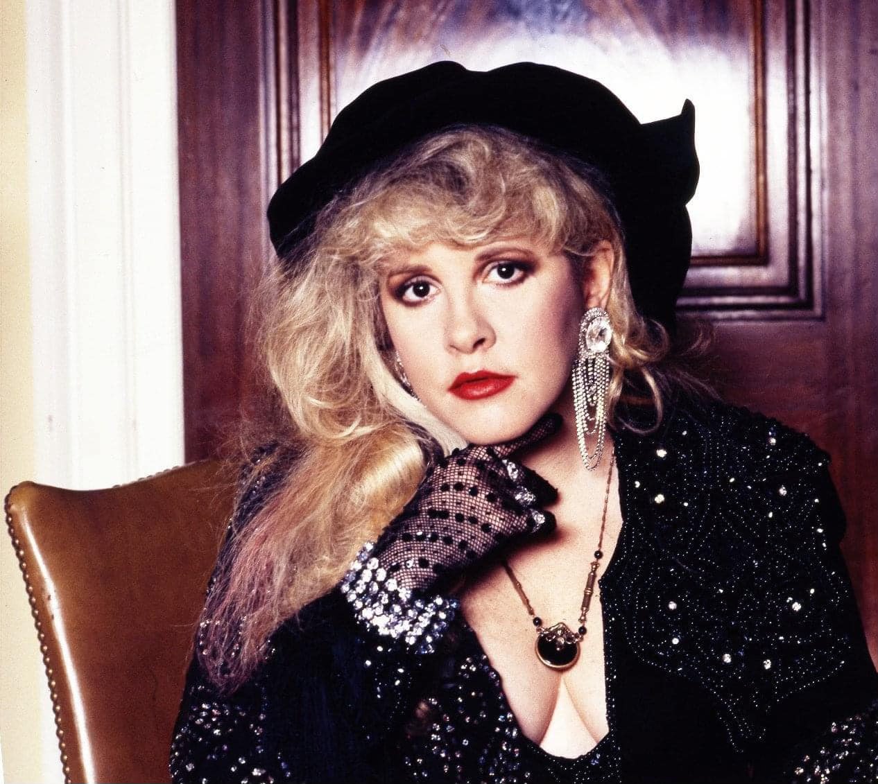 Stevie Nicks with Sandy Stewart