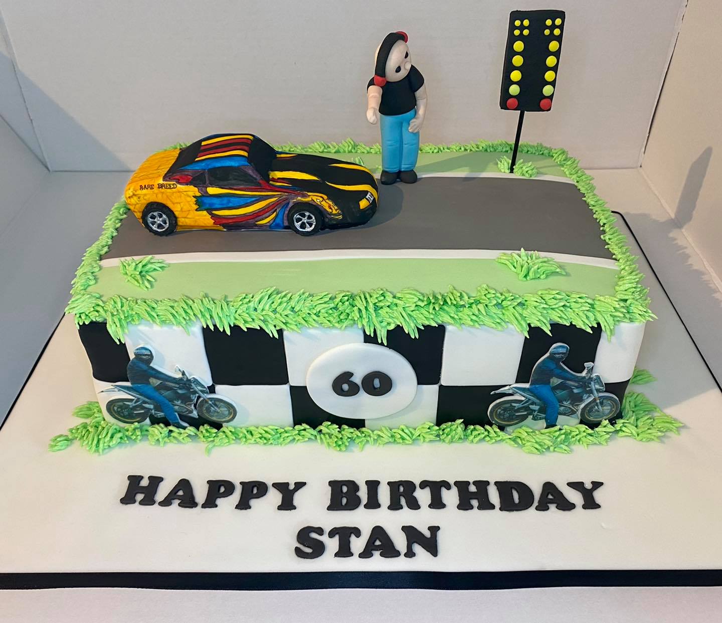 🏎 Drag Racing Cake 🏎... - Kirsty's Creative Cakes & Toppers