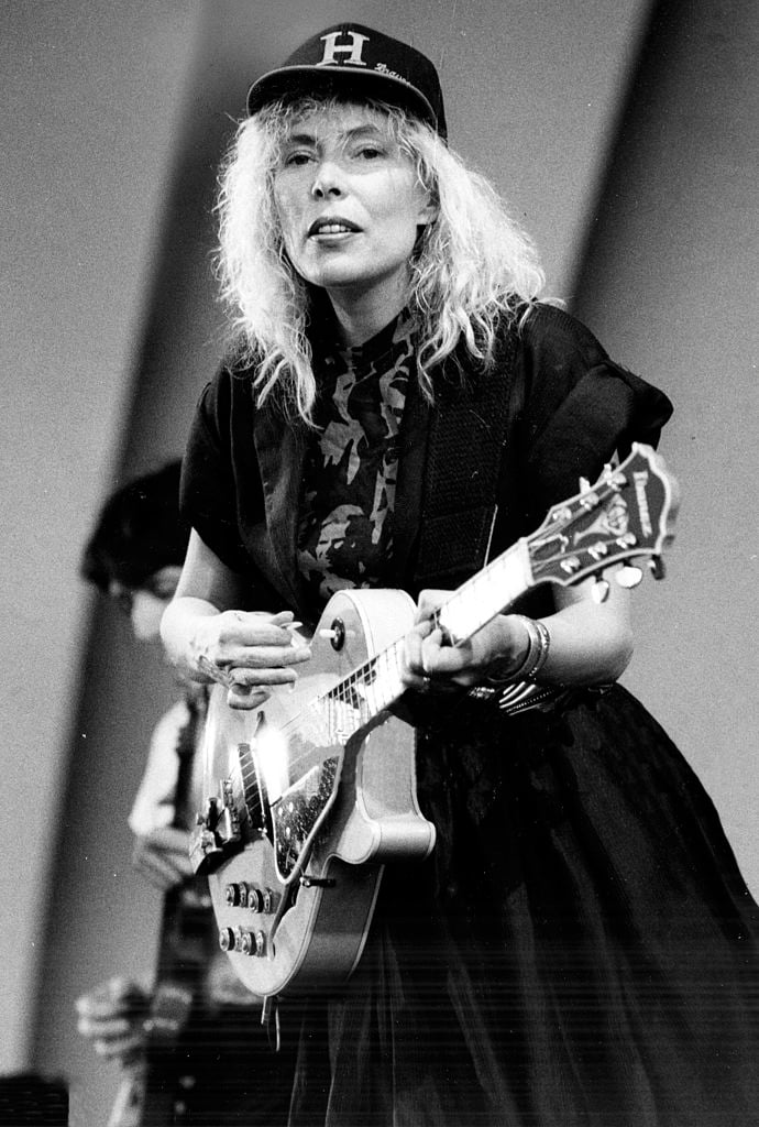 ミュージシャン Joni Mitchell Live1983 Concert Phamphlet On this day in 1983, Joni performed at the Merriweather Post