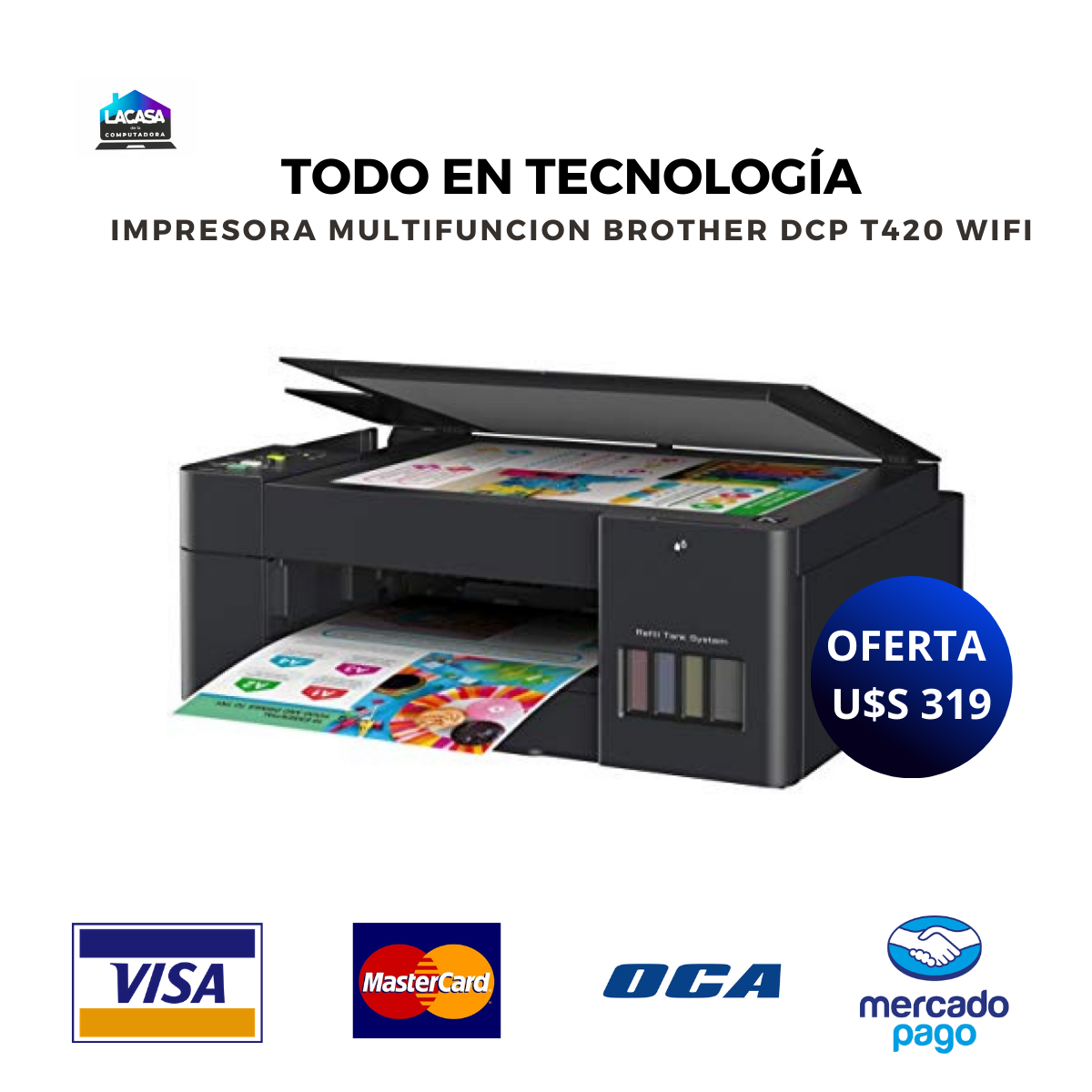 La Casa de La Computadora - El multifuncional de inyección de tinta a ...