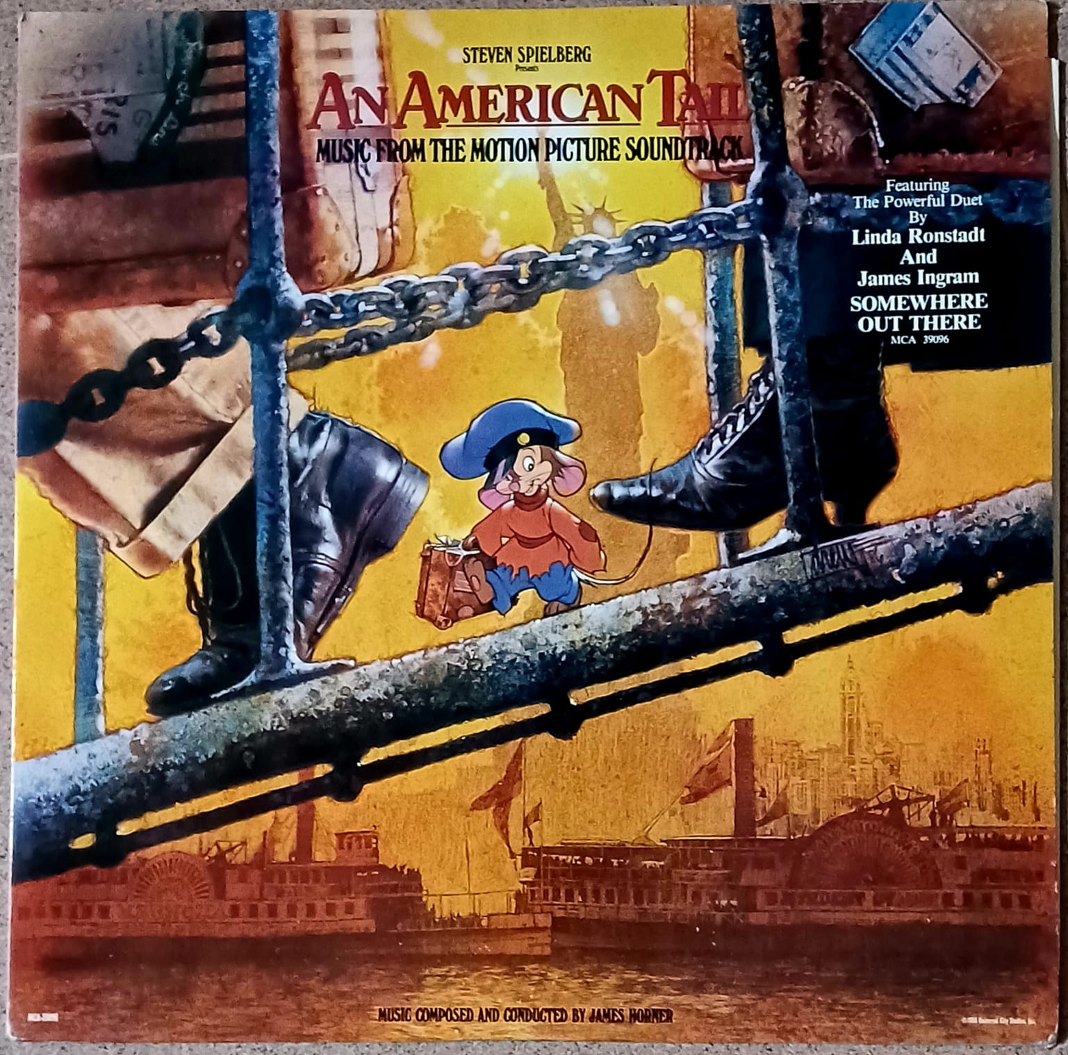 OST An American Tale (老鼠也移民) LP 170 A known analogue sound 