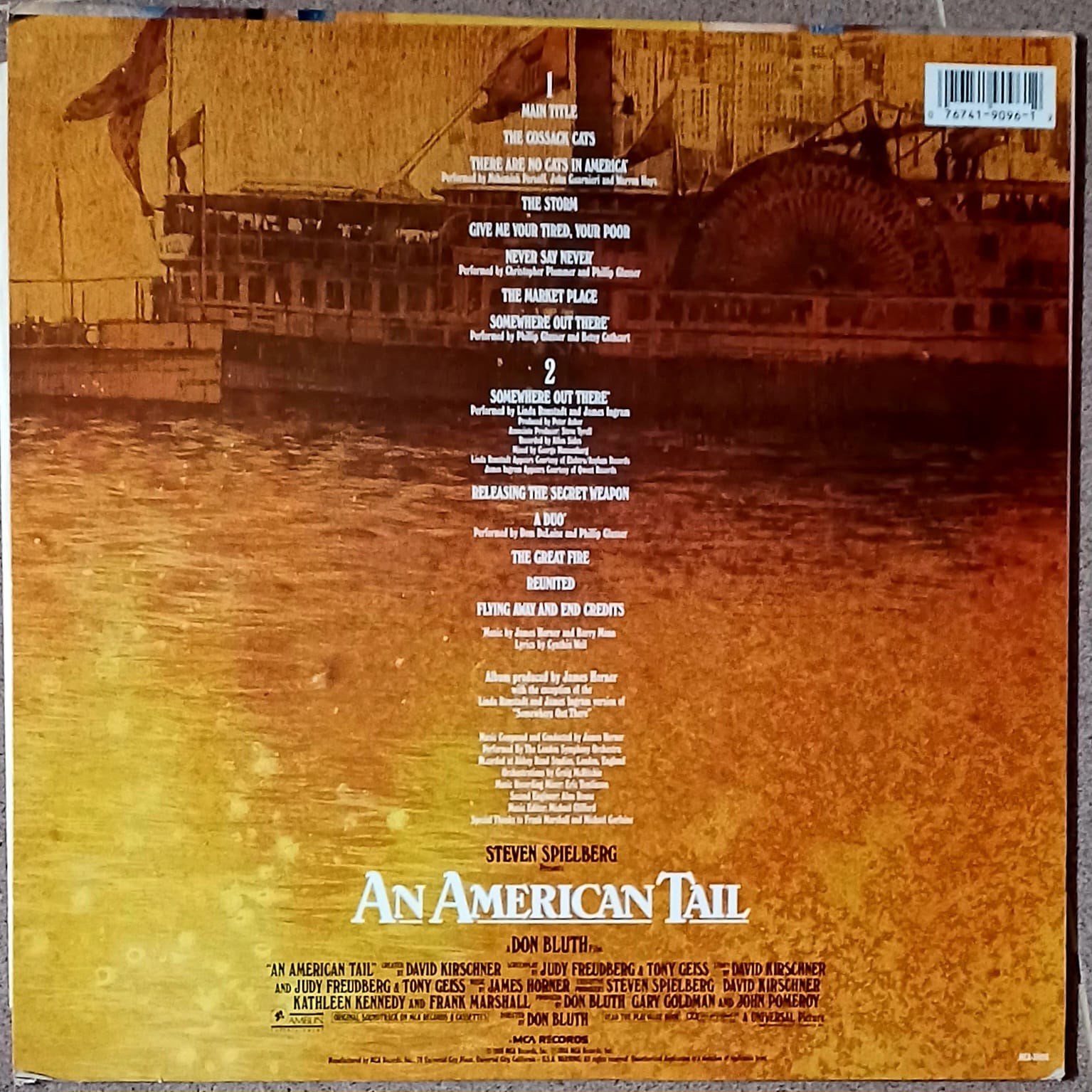 OST An American Tale (老鼠也移民) LP 170 A known analogue sound 