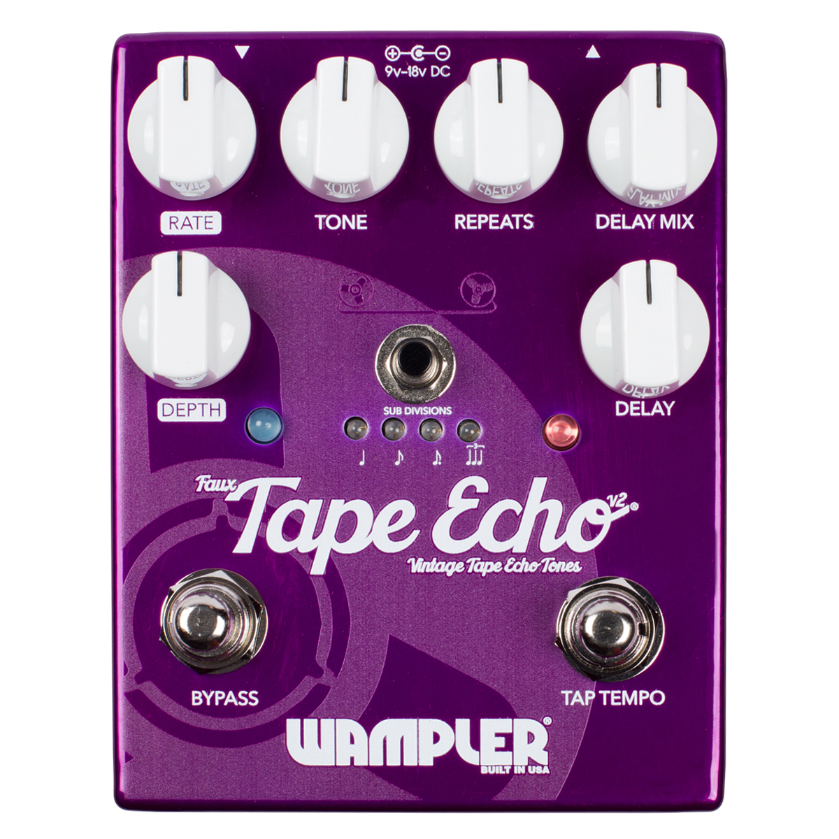 The Wampler Faux Tape Echo is an absolute workhorse of a delay, I