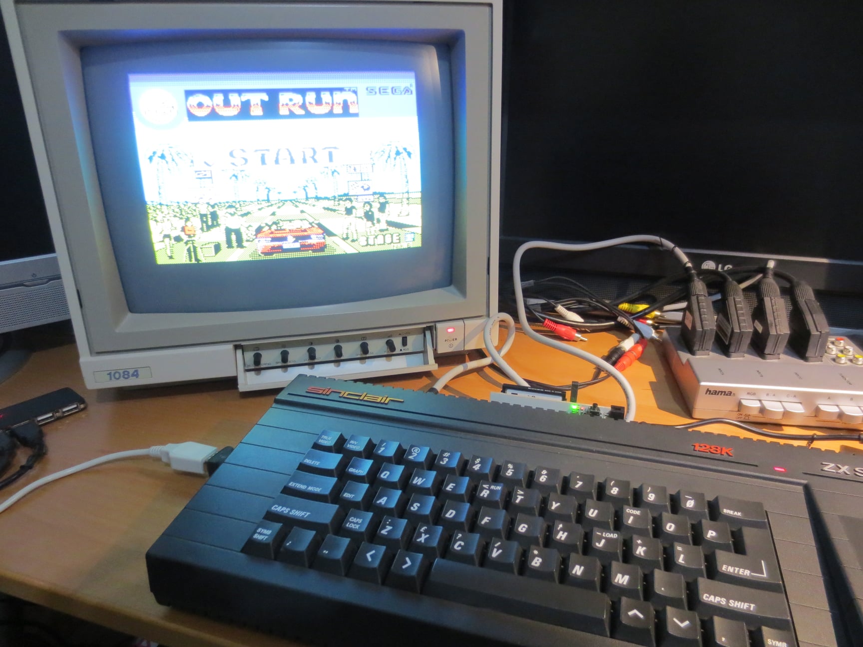 The making of Outrun on the ZX Spectrum: Probe Software #outrun