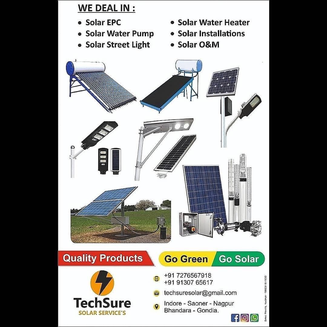 Techsure solar services | Nagpur