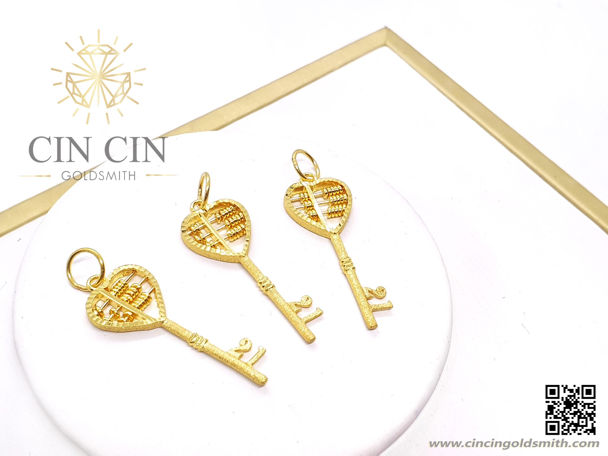 新品推荐 21岁首选礼物916黄金 金钥匙坠饰系列 Tian Si Jewellery 添喜金庄 Facebook