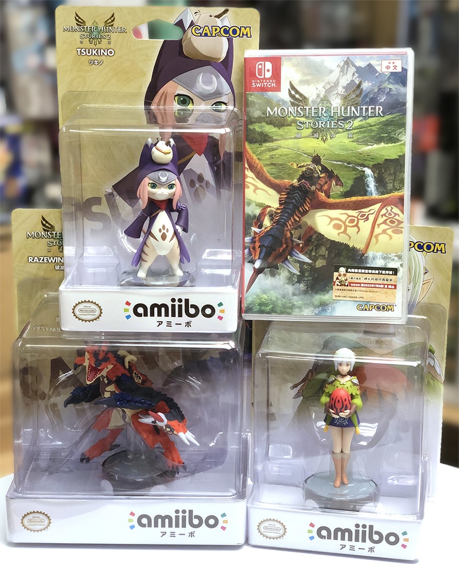 G POINT 遊戲熱點 - 最新返貨遊戲①： NS Monster Hunter Stories 2: Wings...