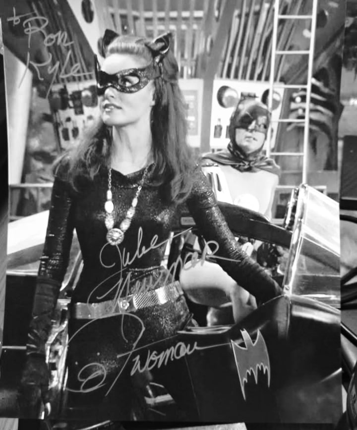 Received my autographed Photo of Julie Newmar.