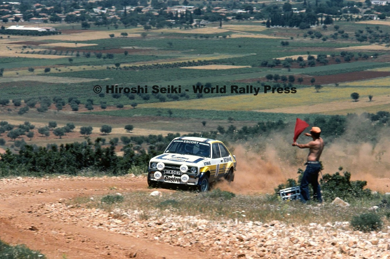 Acropolis Rally 1979 B.Waldegård / H.Thorszelius Ford Escort