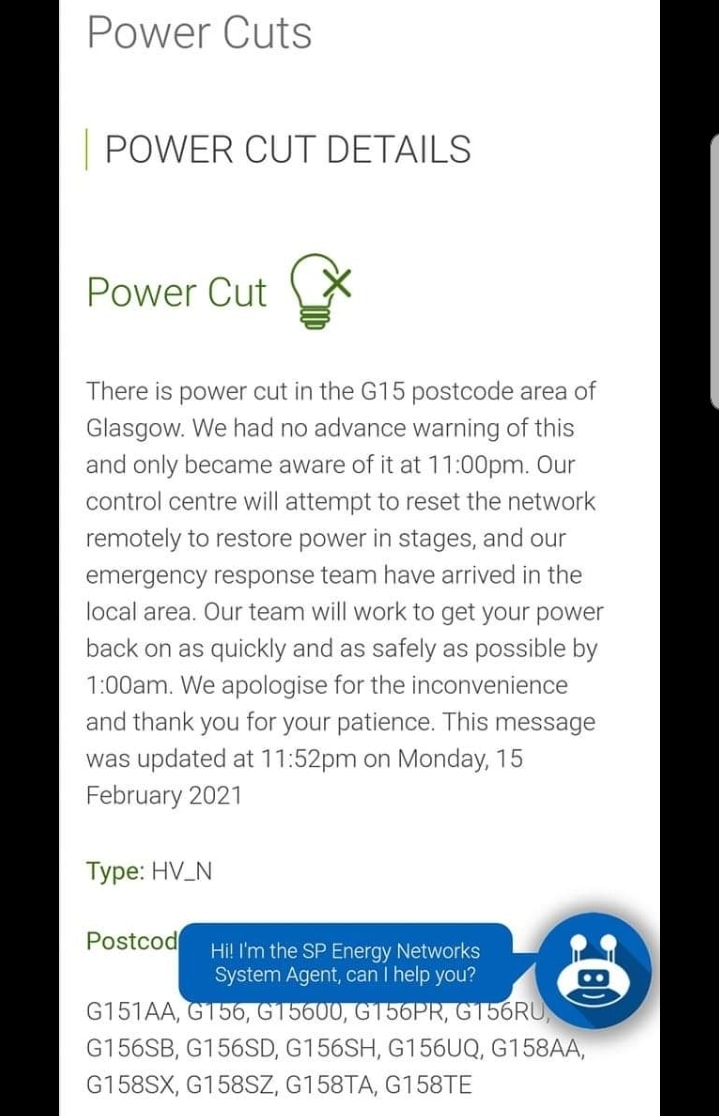 🔦 POWER CUT UPDATE 🔦 - Drumchapel Life So Far