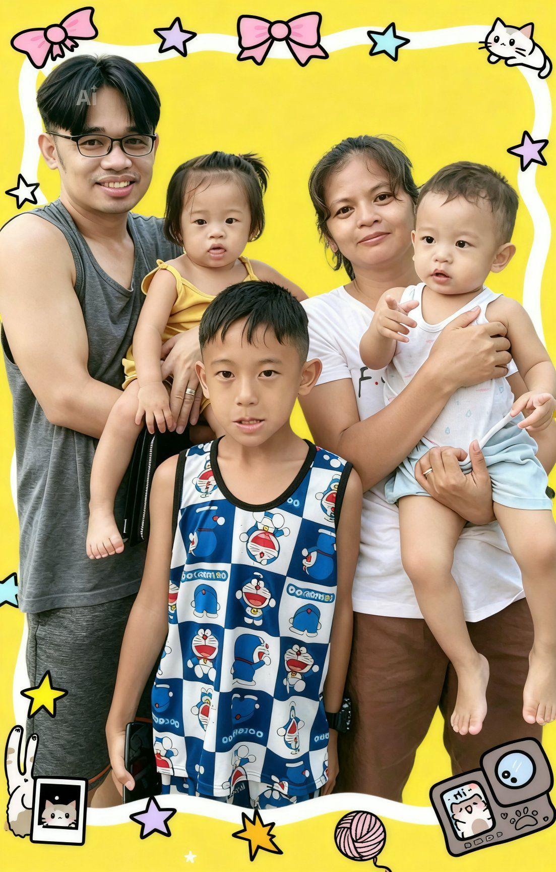 multi tasking ang #pogi ko #twinboy #1yrand9months #father&son | Kerry ...