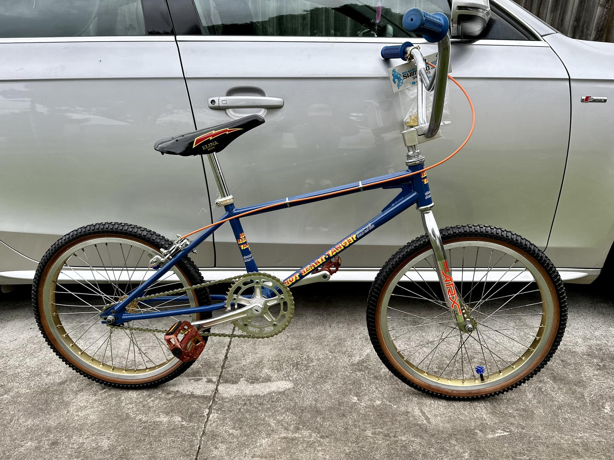 Rare 1981 hot heart tange Japan bike showcase