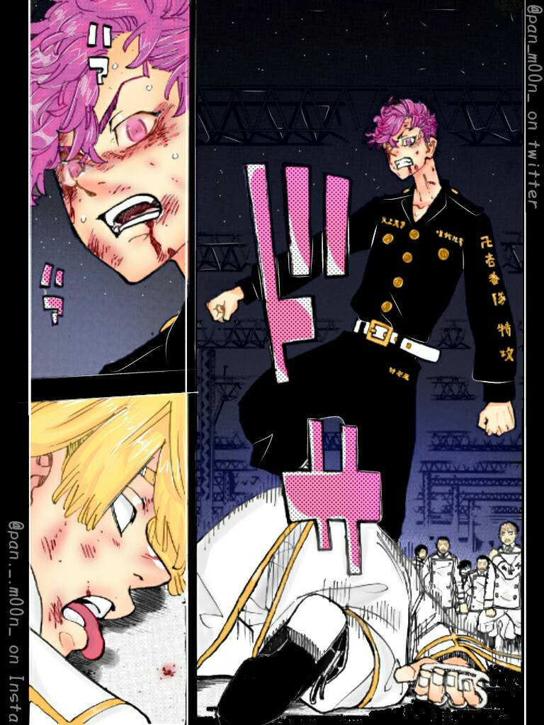 Tr manga chapter 263⚠️ Shinichiro Sano🖤 Colored by me:3