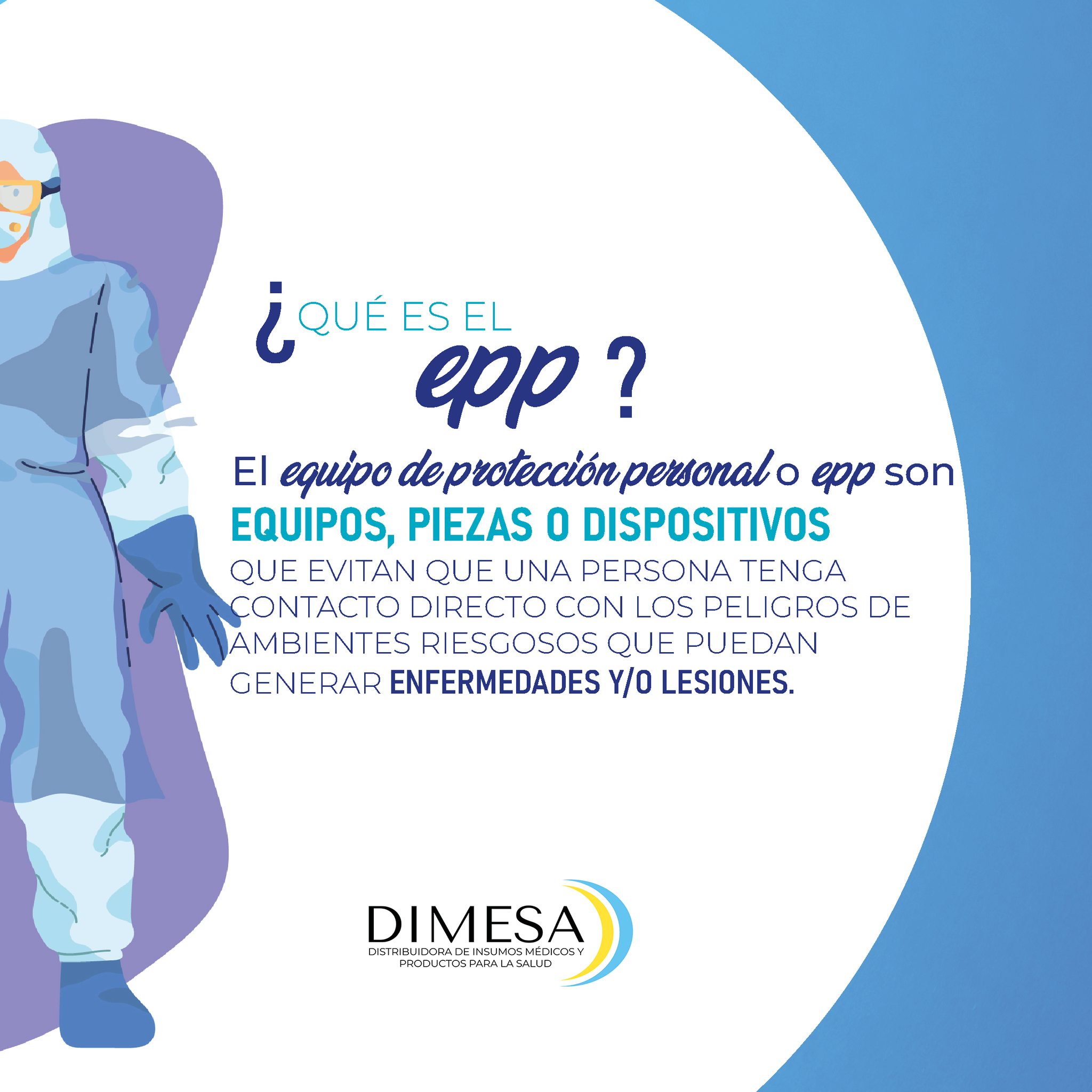 Dimesa - 🔹¿Sabes qué es el EPP? El Equipo de Protección... | Facebook