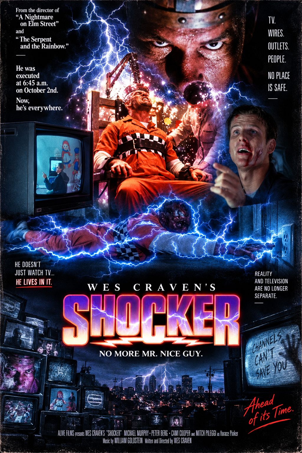 Wes Craven's Shocker is a classic late 80s horror movie