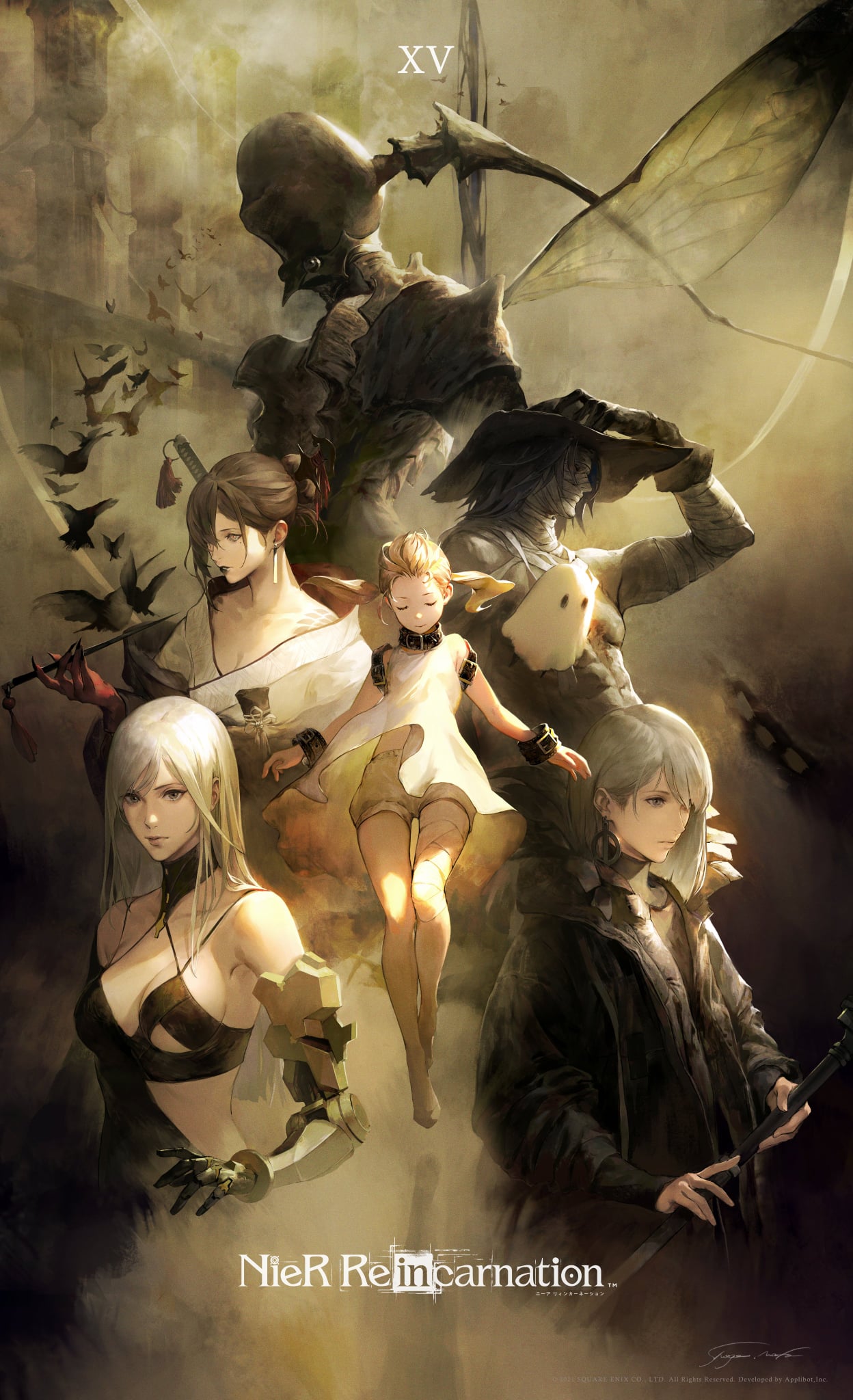NieR Reincarnation (2021) - F66x Artwork #NieR #NieRReincarnation