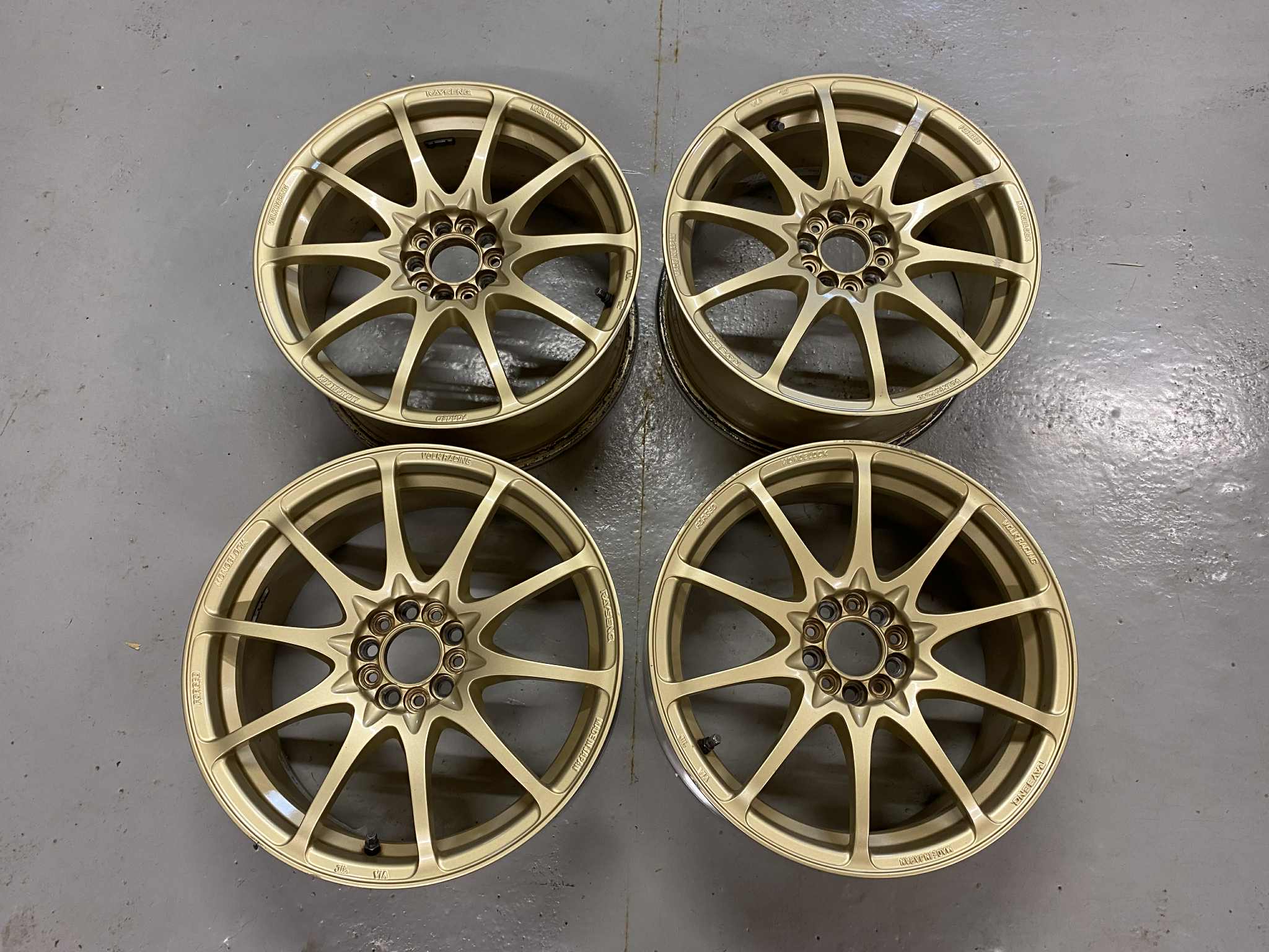 ?? Rays Volk Racing GT-S ? 18x10.0J +11 5x114.3 FORGED 