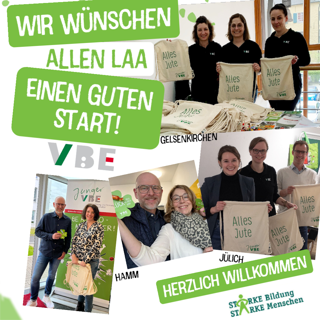 Junger VBE NRW - Der VBE hat in ganz NRW die neuen LAA...