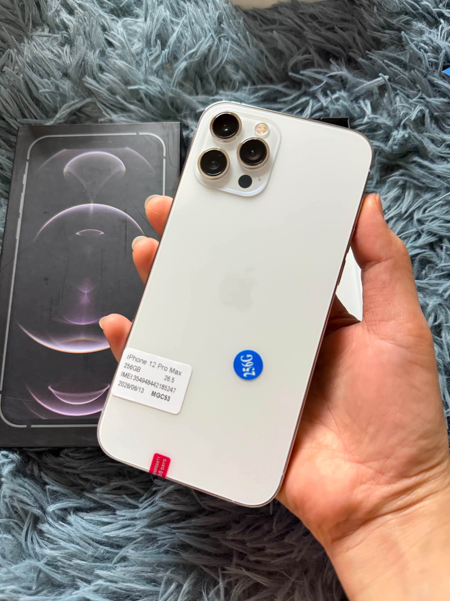 FS IPHONE 12 promax 256gb No issue Complete No installment, Cash 