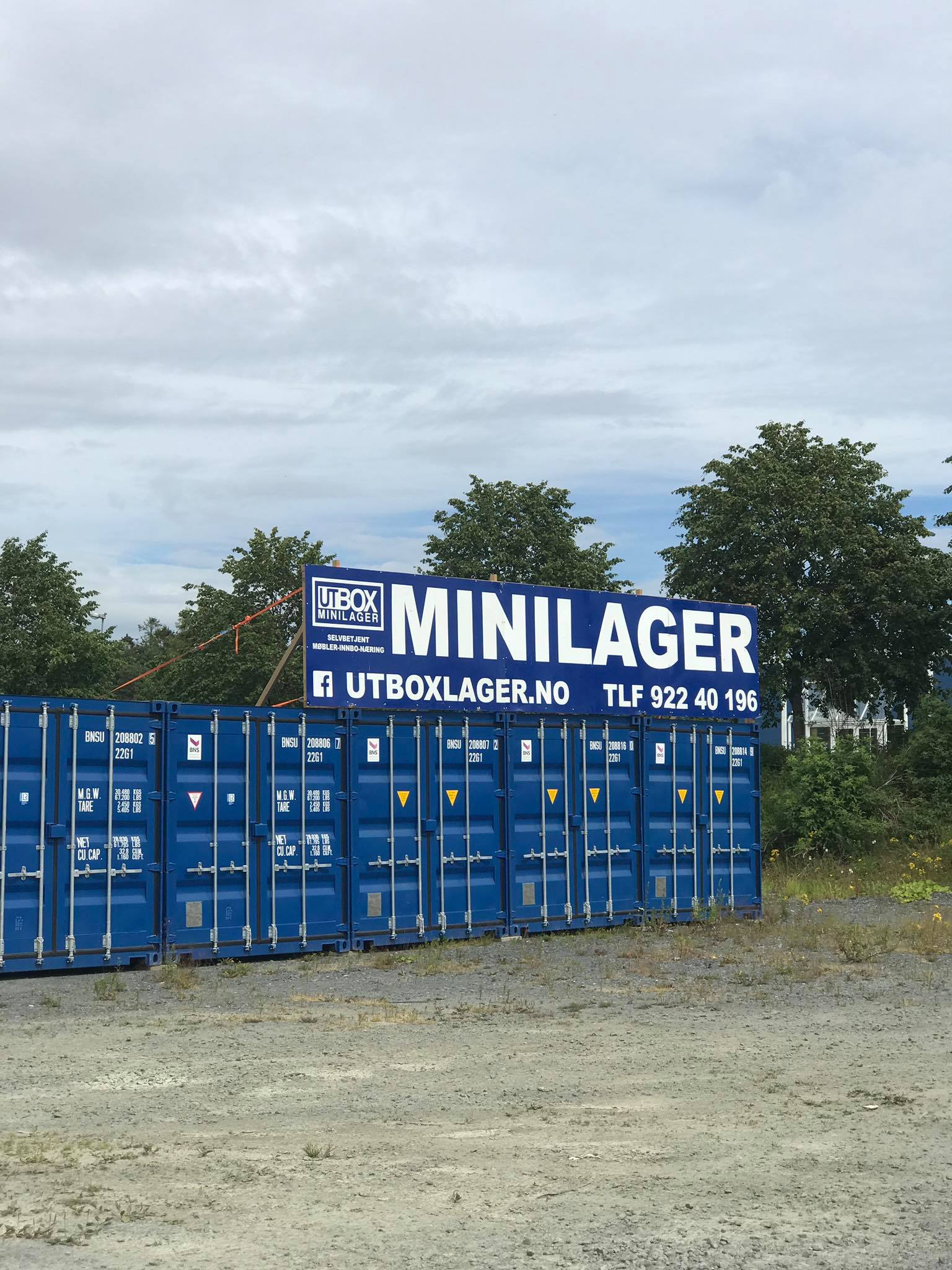 Utbox Minilager a/s | Grimstad