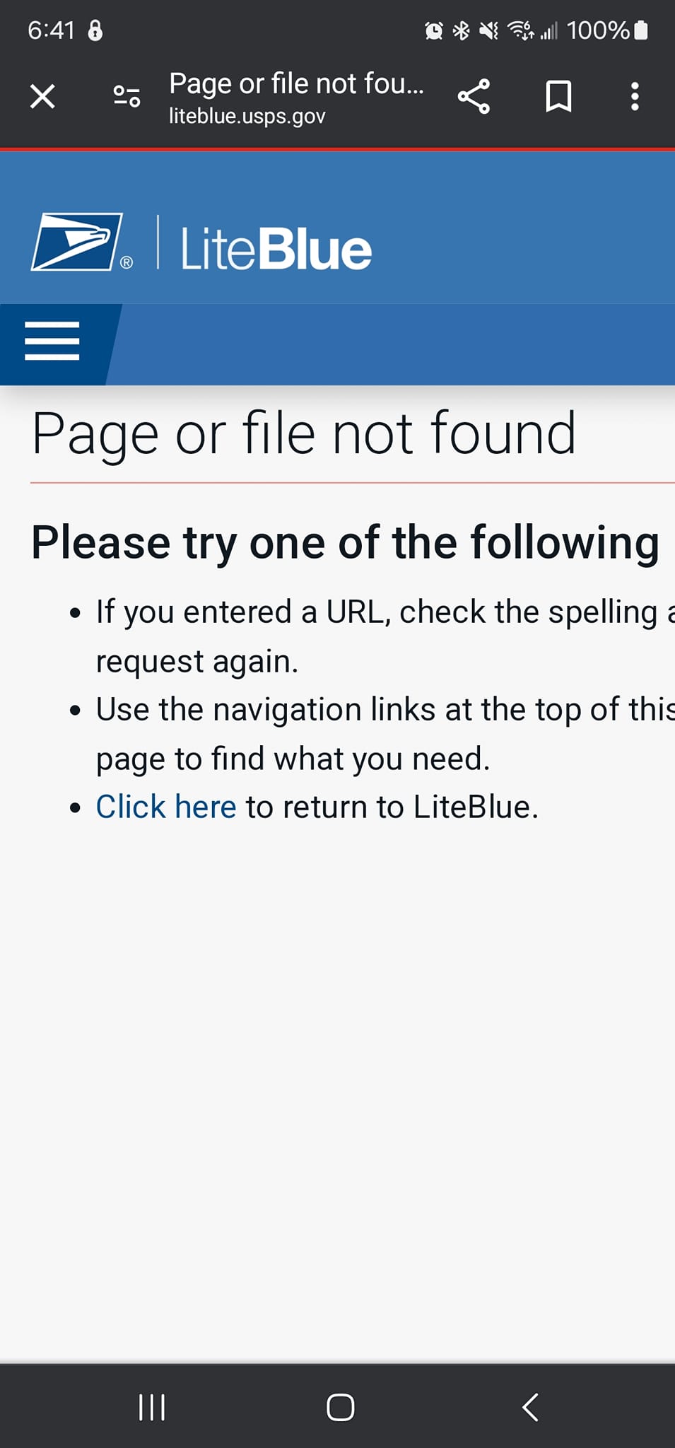 USPS Employees | Anyone else having issues with liteblue | Facebook