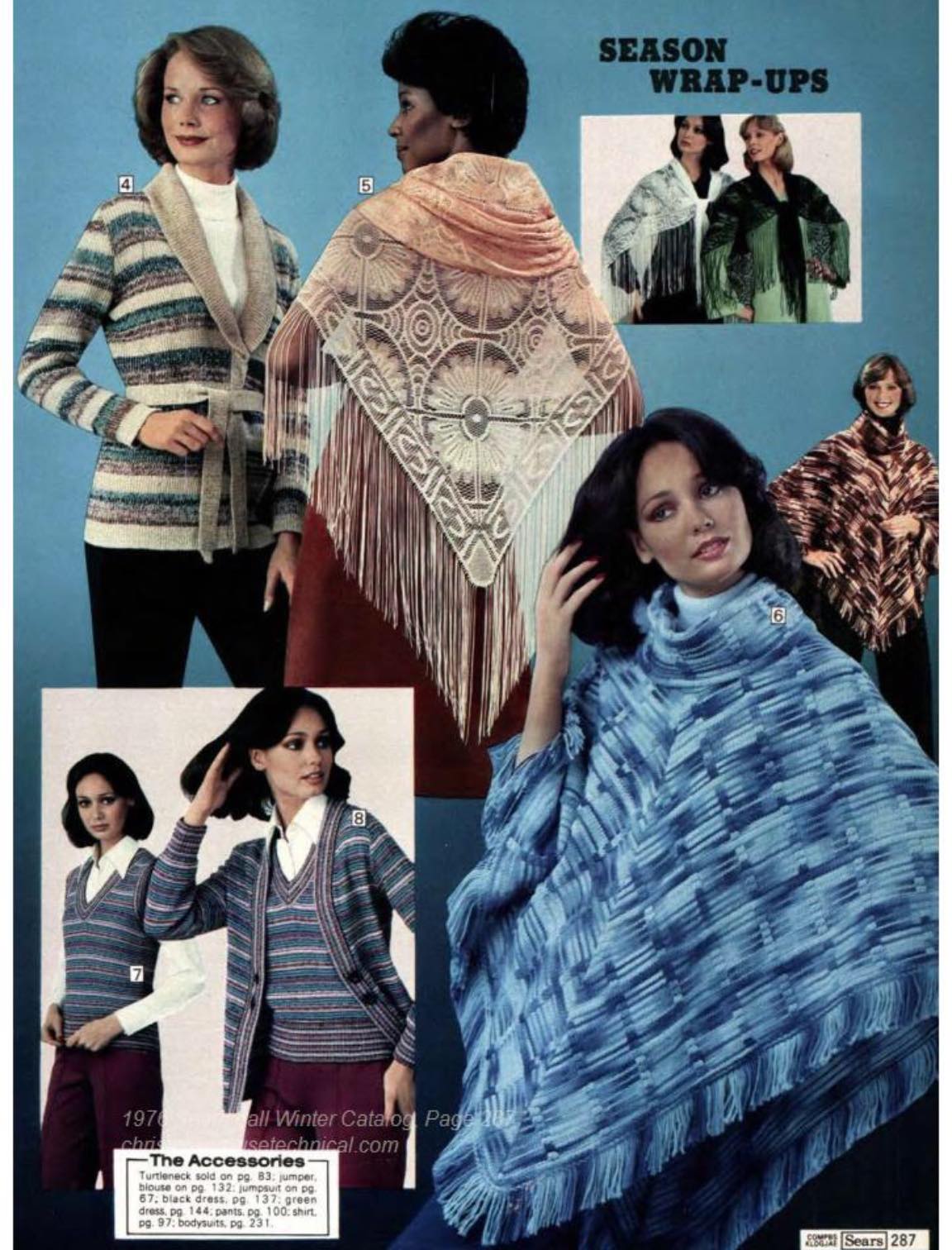 HALLO SHOP 1976年 秋冬版 女性情報誌 カタログ HALLO SHOP 1976年
