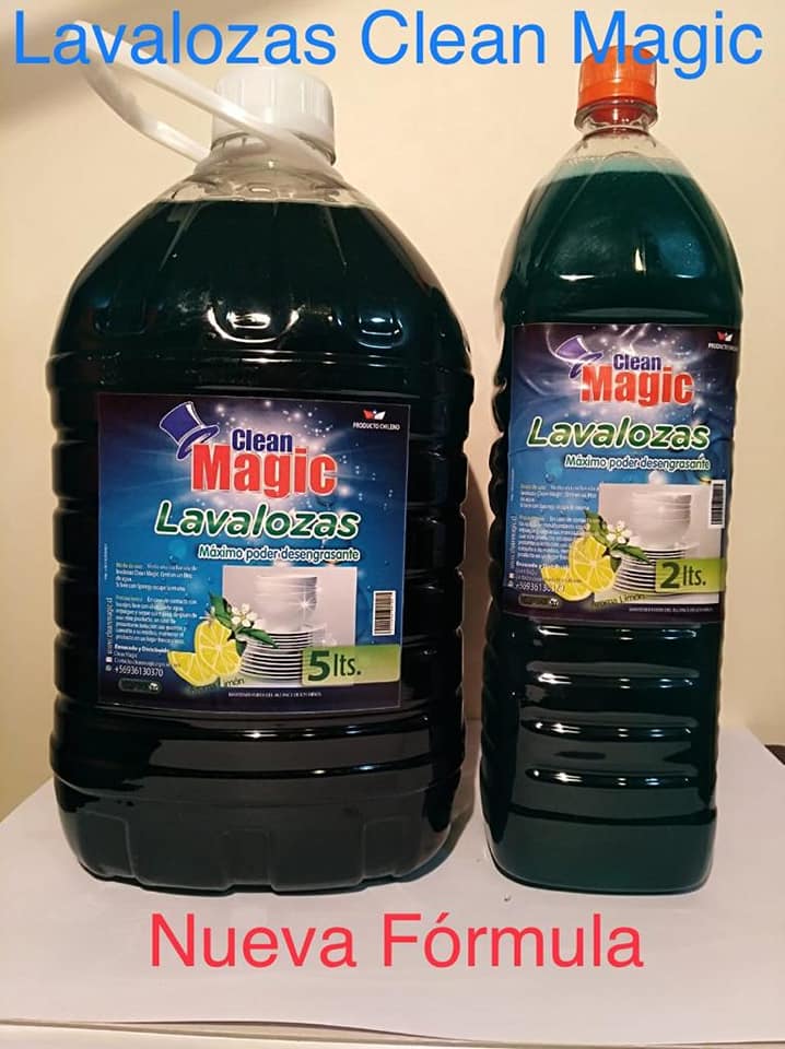 Detergentes Clean Magic