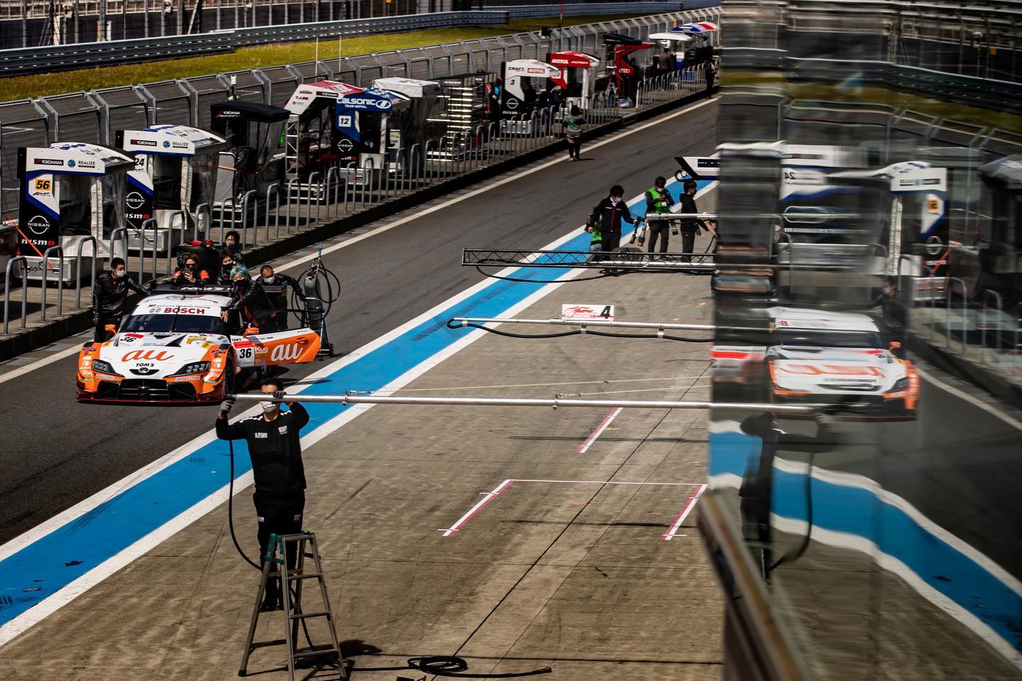 TOM'S Racing - SUPER GT Rd.2 TGR TEAM au TOM’S #36 au...