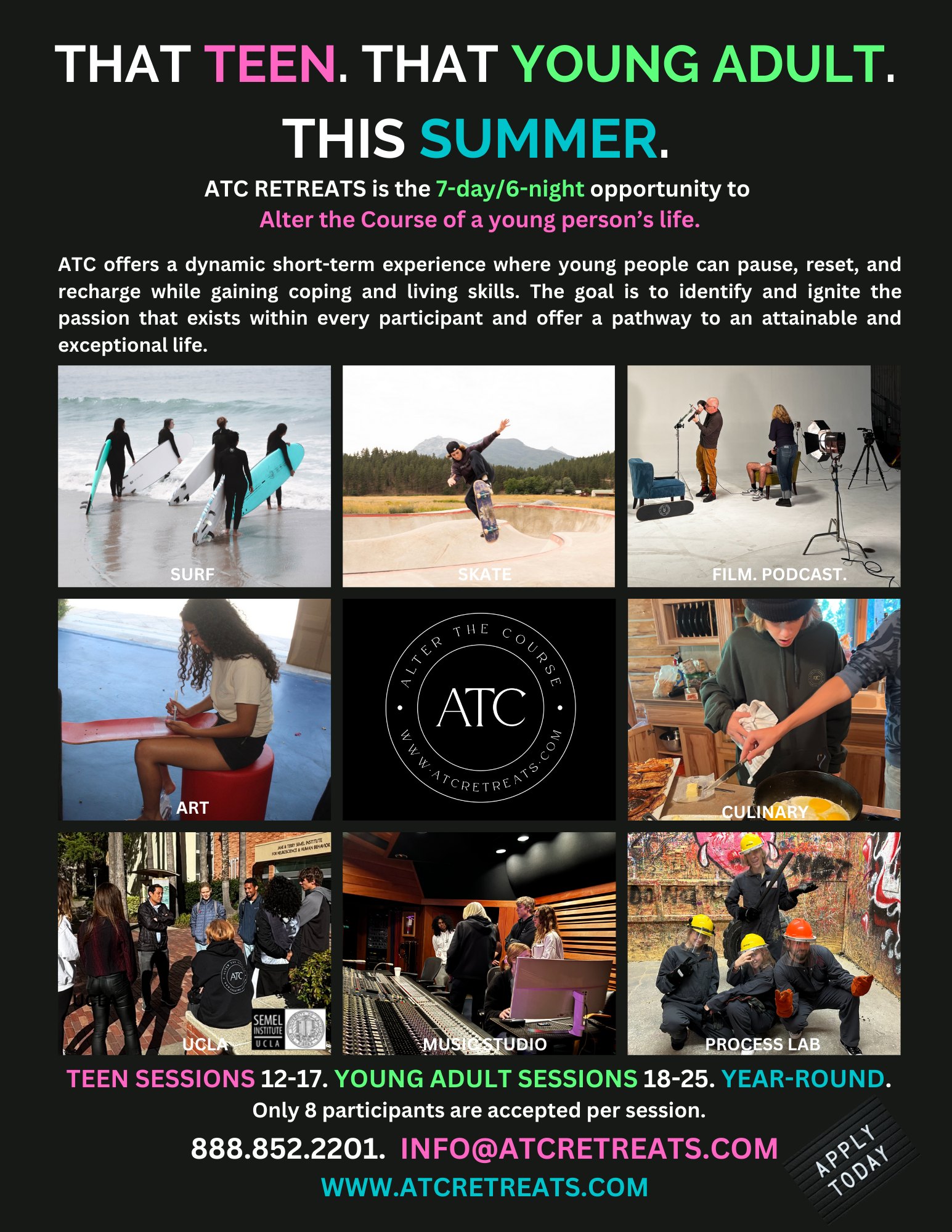 Alter The Course, ATC Retreats