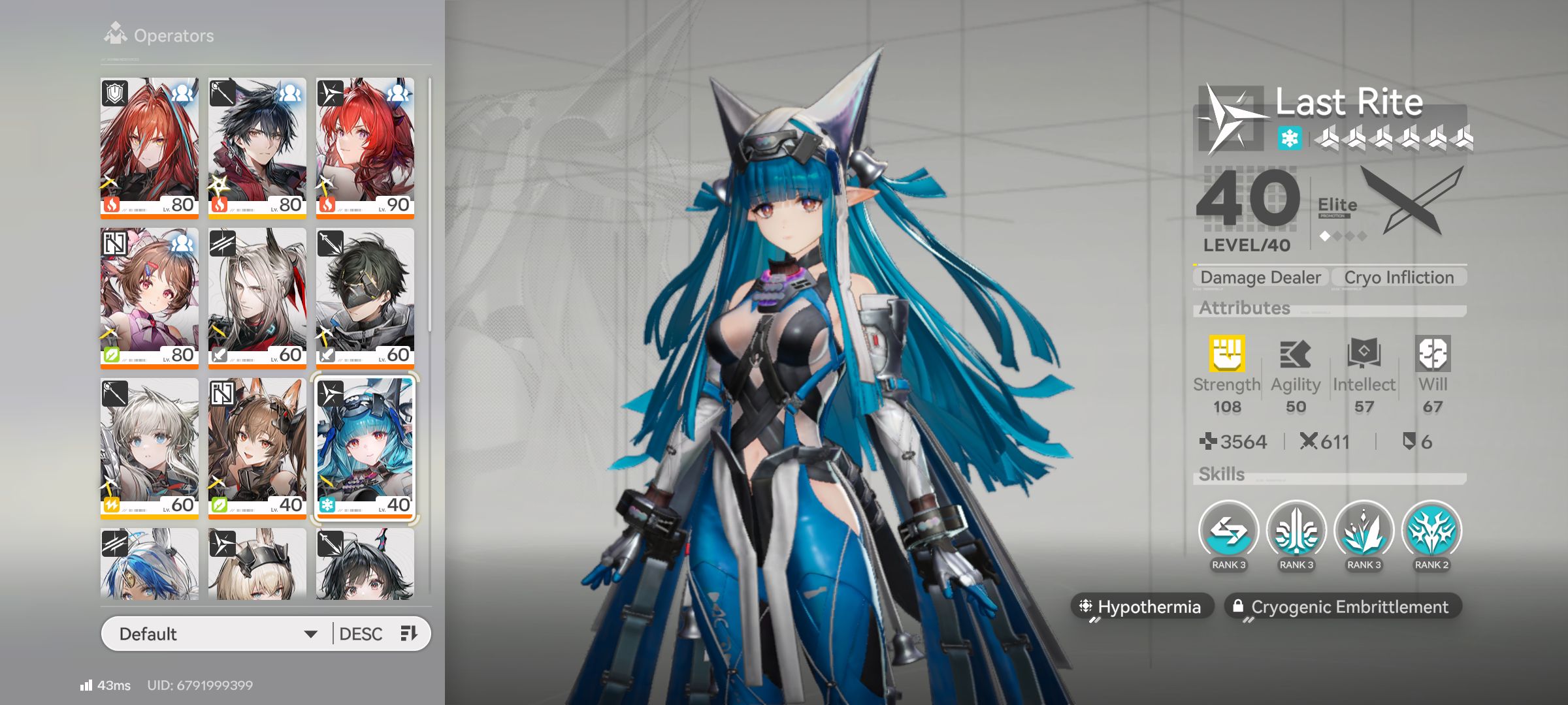 Arknights English [Formal Community] | Anyone Tried Yvonne - Last Rite ...