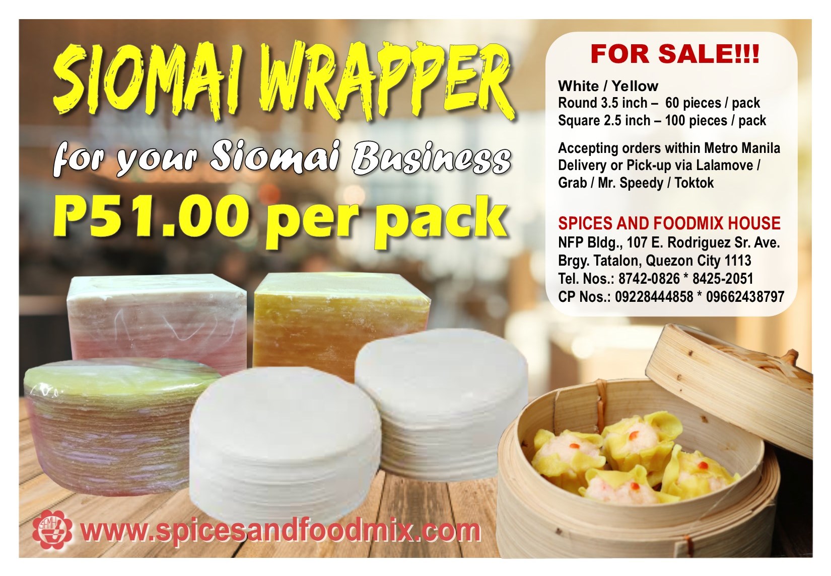 FOR... Spices and Foodmix House/Ultima Entrepinoy Center