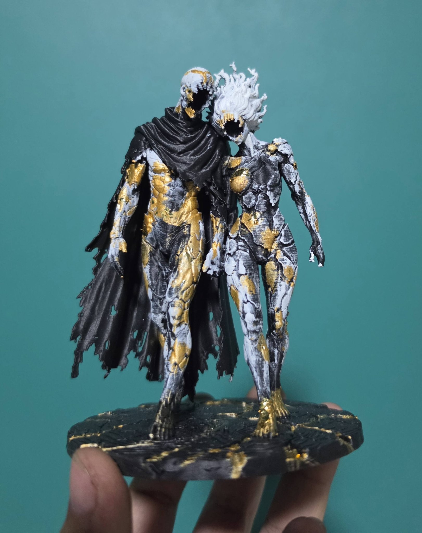 Hand-painted Clair Obscur: Expedition 33 figurines for sale on Etsy?