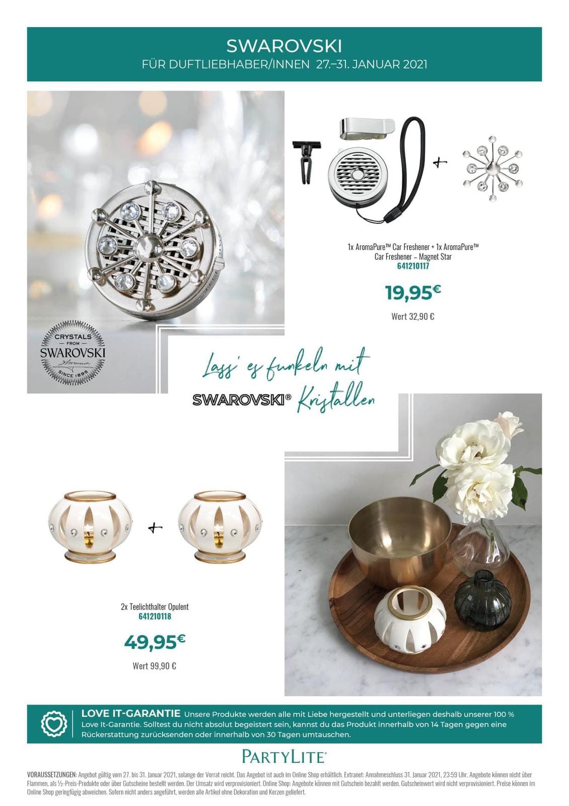 Du Liebst #svarowski? Dann melde dich bei mir oder bestelle einfach in meinem #shop! https://weghofer-veronika.partylite.at/monatliche-angebote/specialsale.html #autoduft #shoppen #frühling #sale #CoronavirusLockdown #partylite