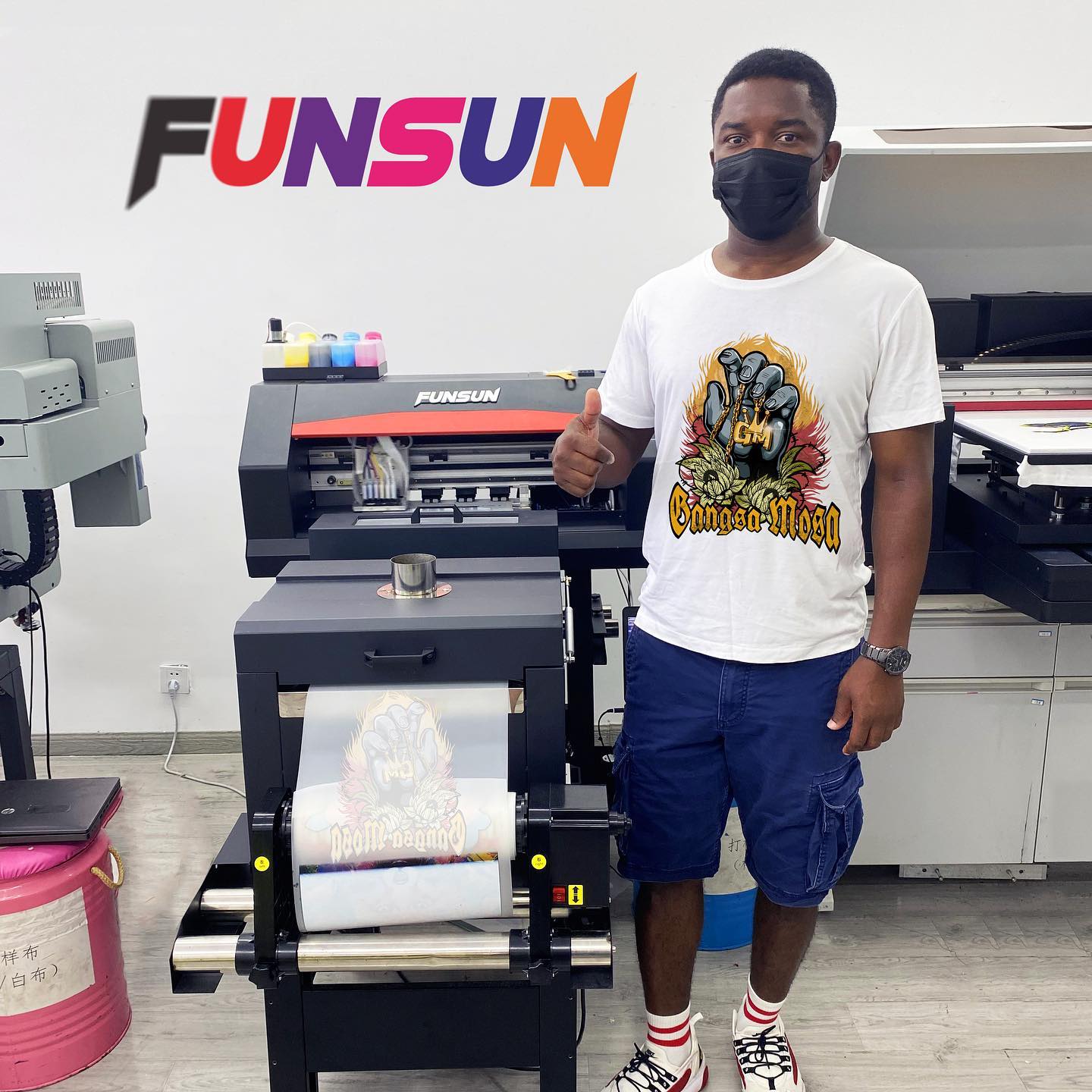 Funsun dtf cloth... - Funsun- China No.1 UV DTF Printer-2 | Facebook