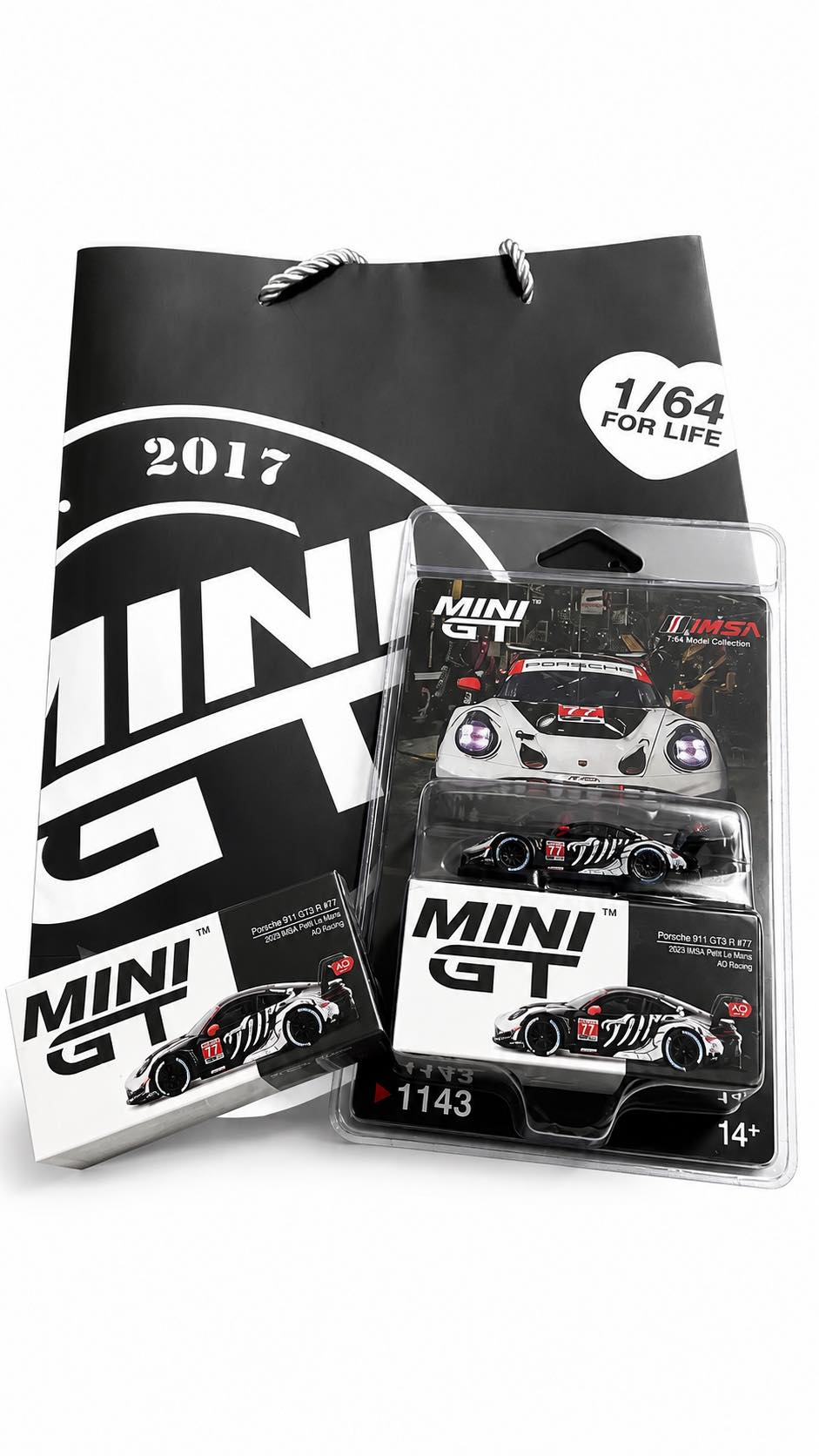 Mini GT Porsche 911 GT3R skeleton for sale in Puchong and KL