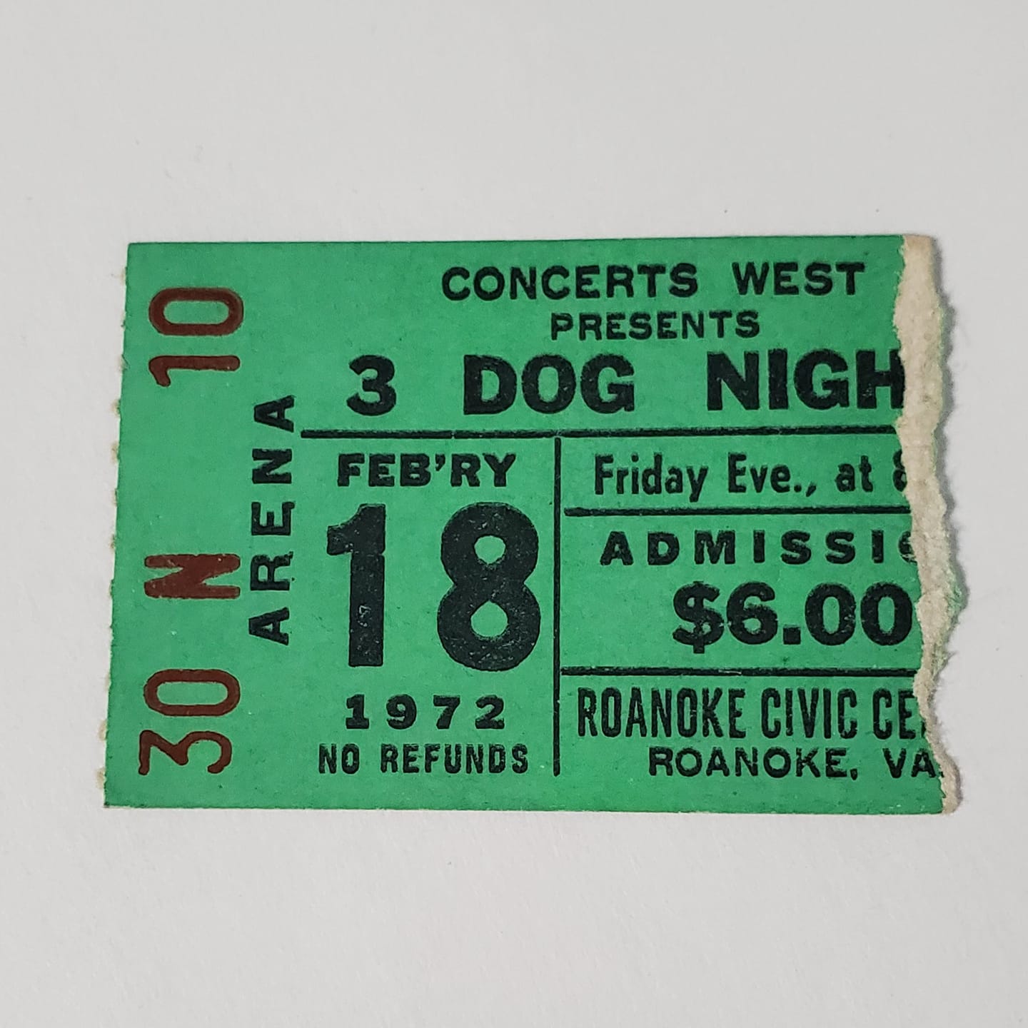 Stumbled upon this vintage ticket from Brooks & Dunn back from