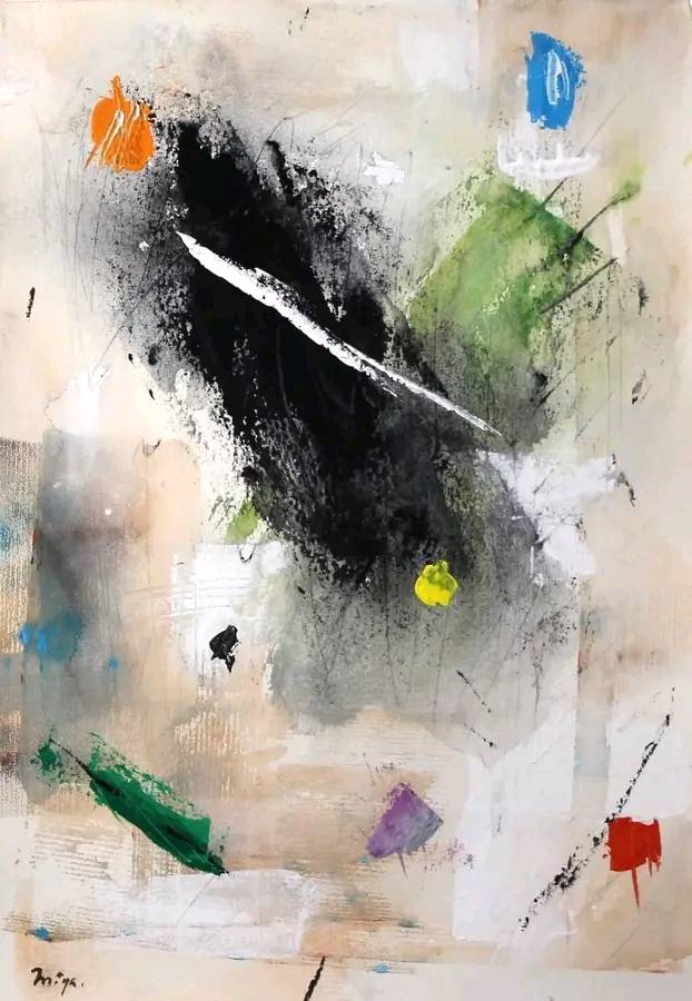 Ubiquitous by Hiroshi Miyamoto, oil on canvas, 2026