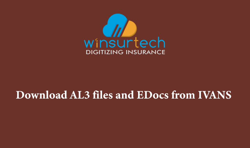 Winsurtech - Download AL3 files and EDocs from IVANS REST... | Facebook