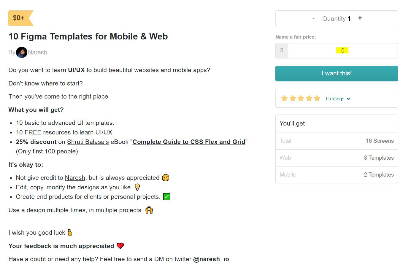 🔥 MIỄN PHÍ 10 FIGMA TEMPLATE CHO WEB... - Complete JavaScript | Facebook