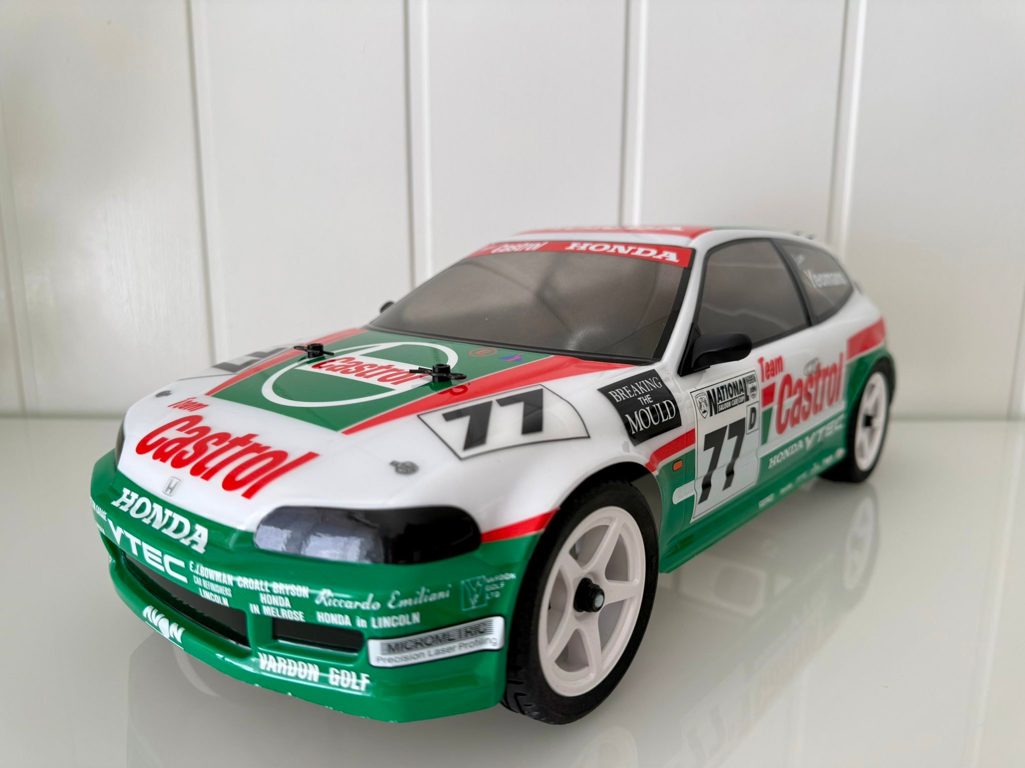 Tamiya Castrol Honda Civic Vti.