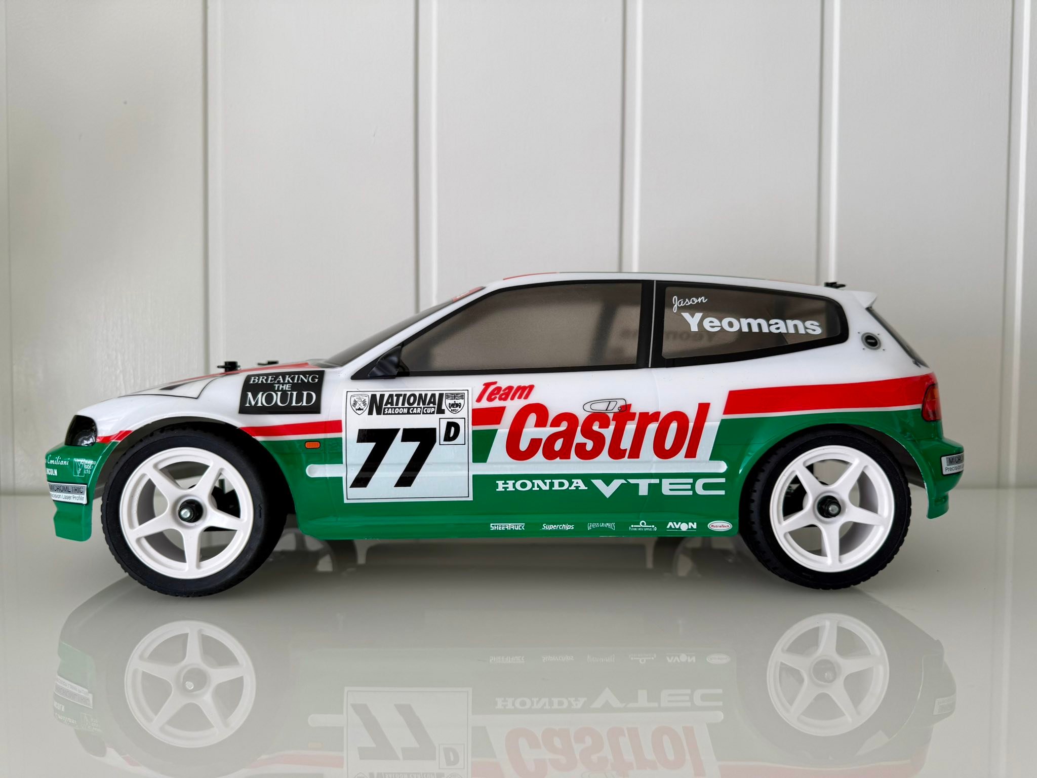 Tamiya Castrol Honda Civic Vti.