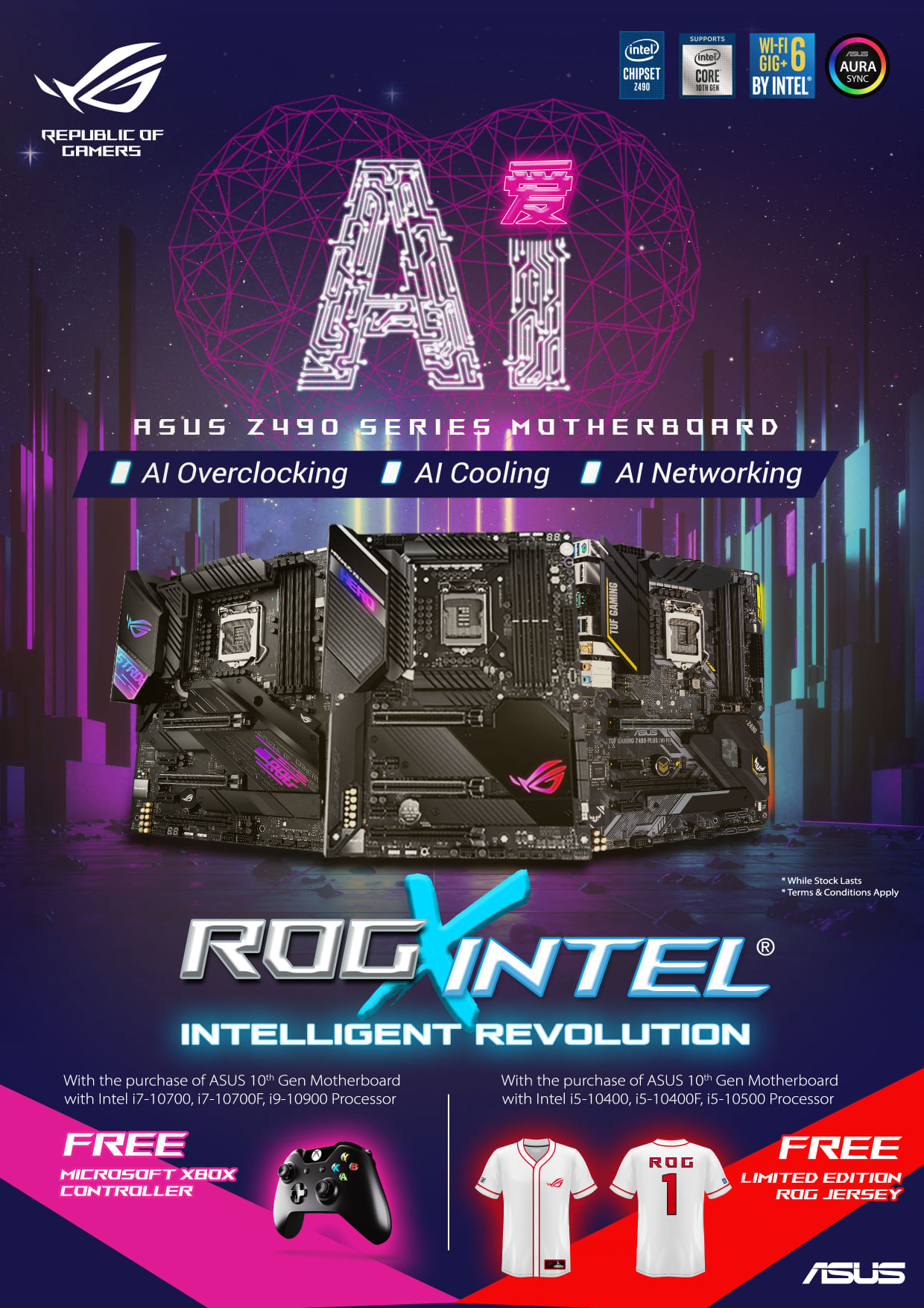 Get XBOX controller worth RM 287 when you purchase Intel®️ Core 