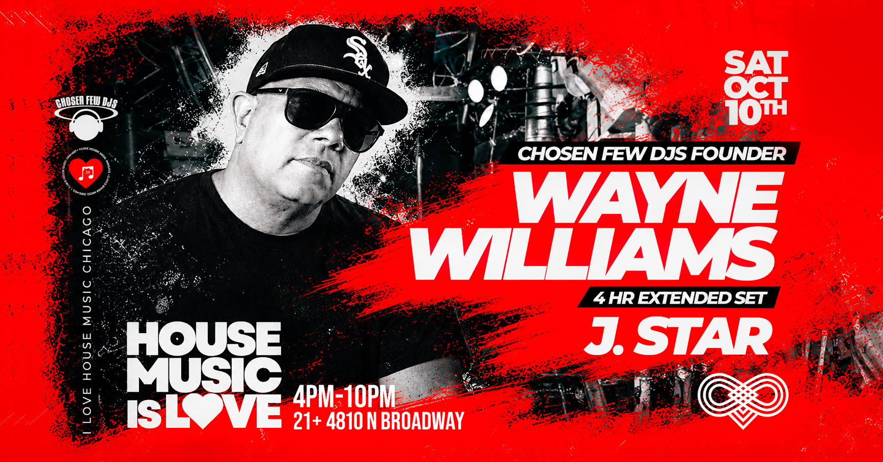 Today! A House Music is Love Day Party. Free with RSVP.