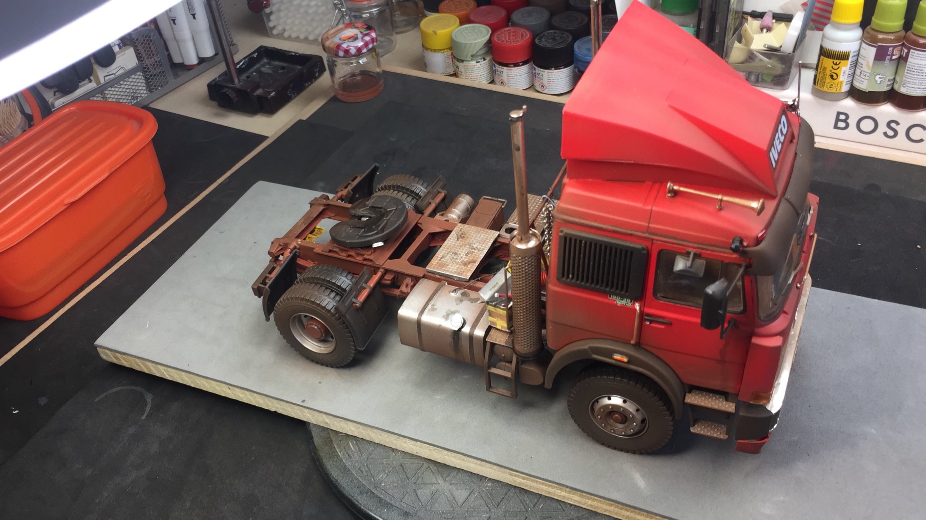 Your scale models From Alberto Marocco - Iveco 190.38 Cowboy 1:24 