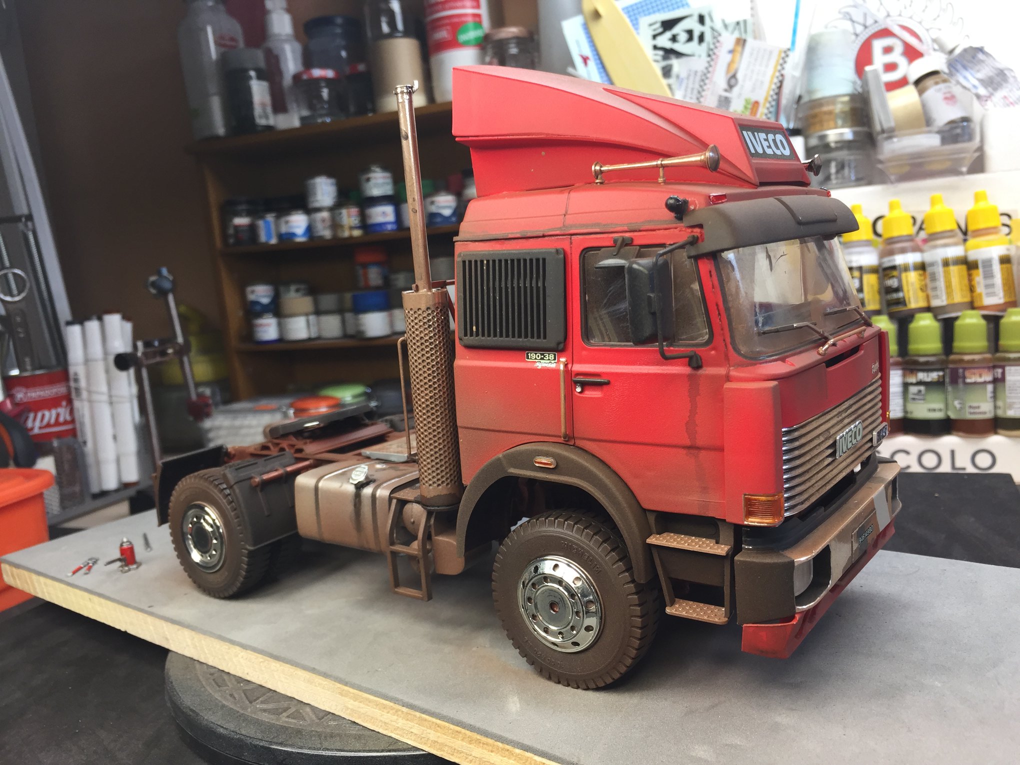 Your scale models From Alberto Marocco - Iveco 190.38 Cowboy 1:24 