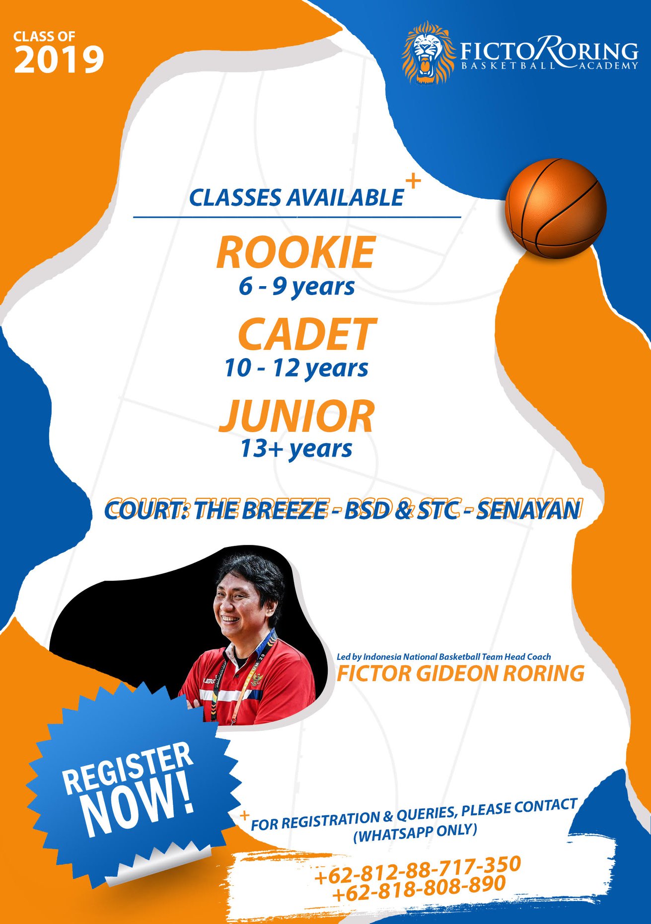 Fictor Roring Basketball Academy | Jakarta